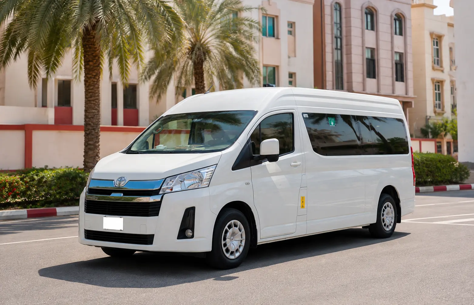 12 seater mini van for rent in Dubai with driver